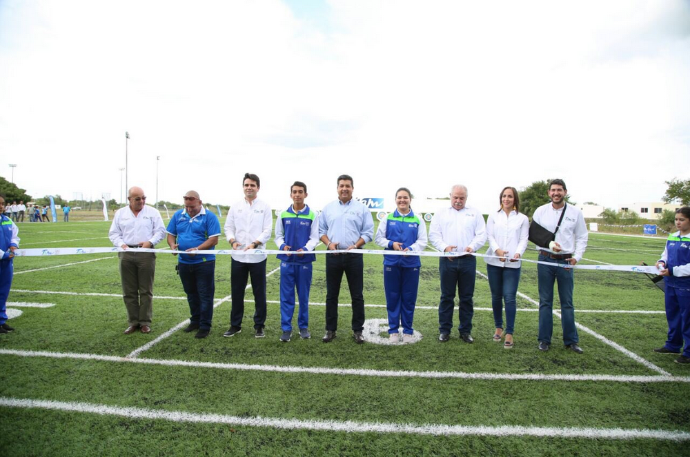 Inaugura FGCDV campo de tiro con arco