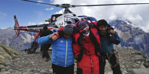 Seis muertos y una superviviente en accidente de helicóptero en el Himalaya