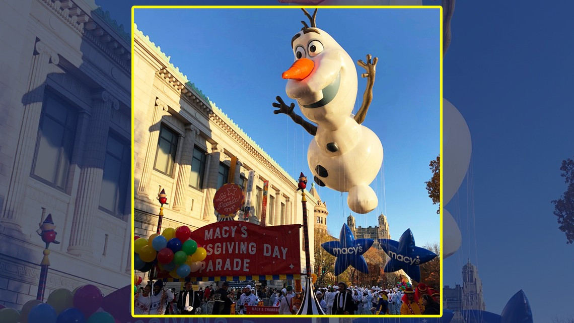 Inicia el desfile de Thanksgiving en NY