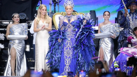 Coronan a Yuri como reina del Carnaval de Veracruz 2024