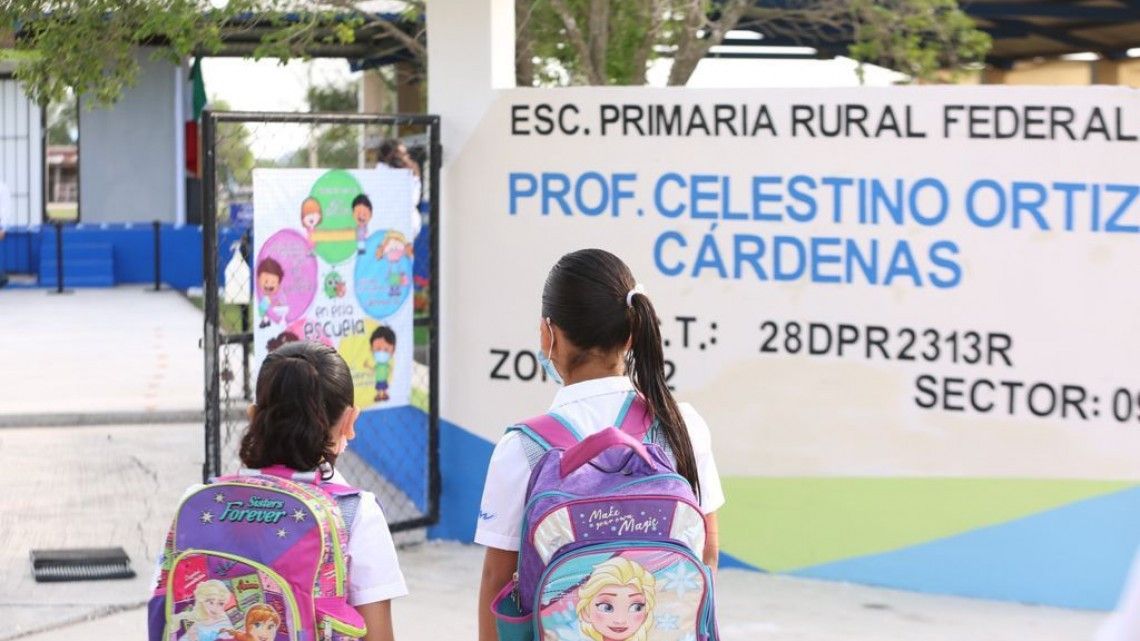 En Méndez supervisa gobernador regreso a clases presenciales 