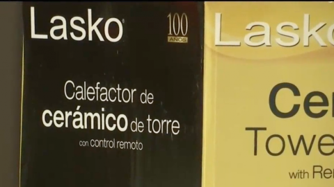 Regalan calentadores eléctricos a familias  de Edinburg 