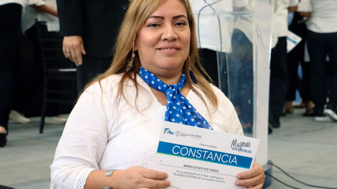 Programa “Mujeres Sostenibles” es apoyado por DIF Madero