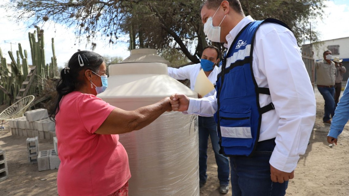 GobTam y Sebien lleva beneficios a familias de  Bustamante
