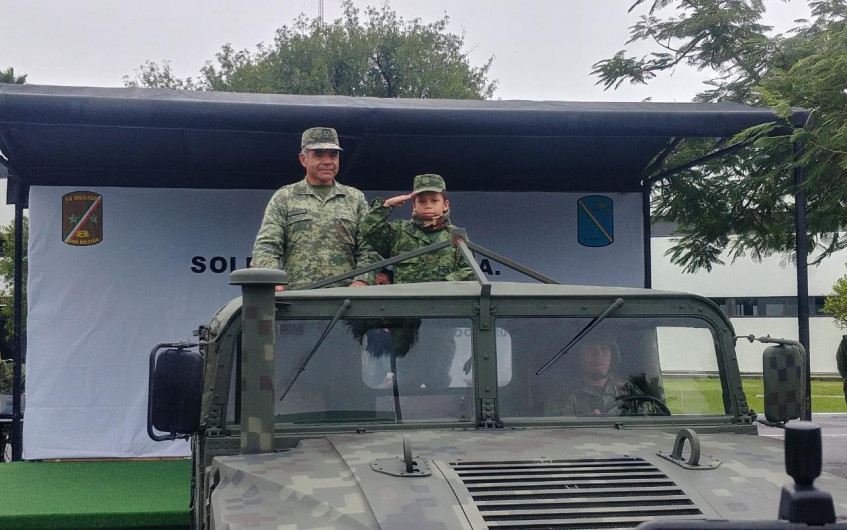 Nombran a Brandon Luna “Soldado Por Un Día”