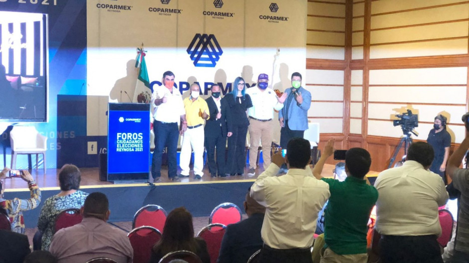 Arrancan foros ciudadanos de COPARMEX con baja asistencia de candidatos