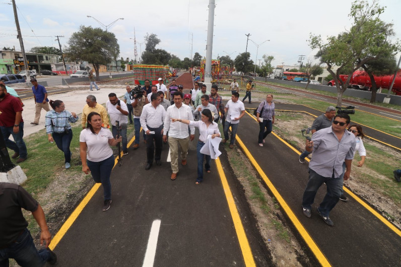  Supervisa alcalde Mario López obras por más de 30 mdp en beneficio de matamorenses