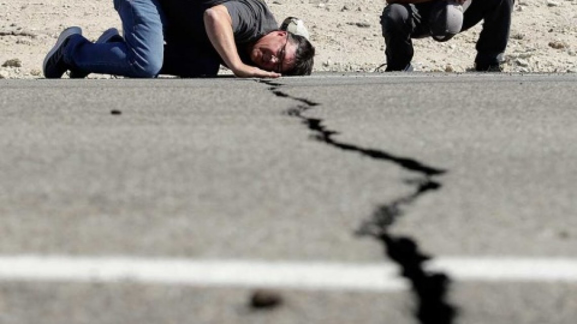 Grieta de sismo en California, visible desde el espacio