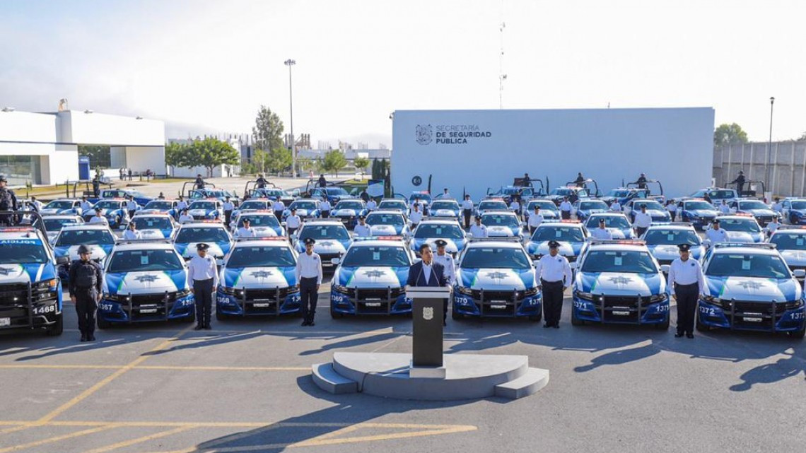 Entrega FGCV patrullas para reforzar la seguridad en Tamaulipas