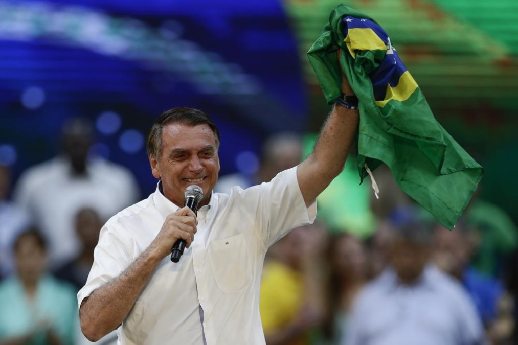 Bolsonaro oficializa su candidatura para reelegirse