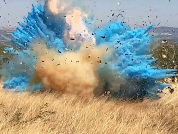 Fallece mujer tras explosión en fiesta de revelación de género de un bebé