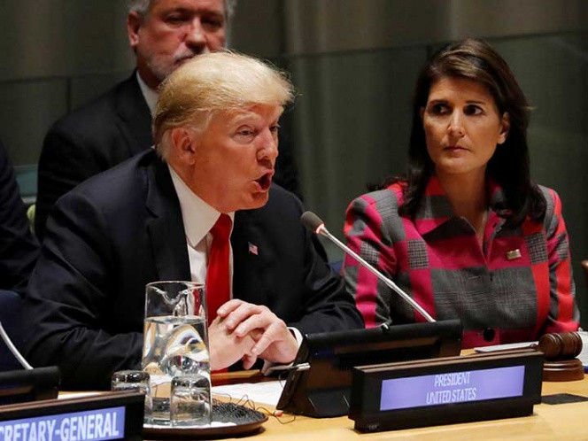 Llama Trump a cooperación internacional para "desmantelar producción de drogas"