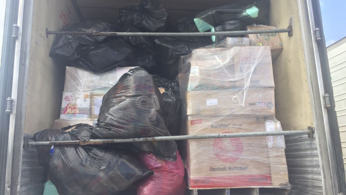 Matamoros envía 56 toneladas de víveres a Oaxaca 