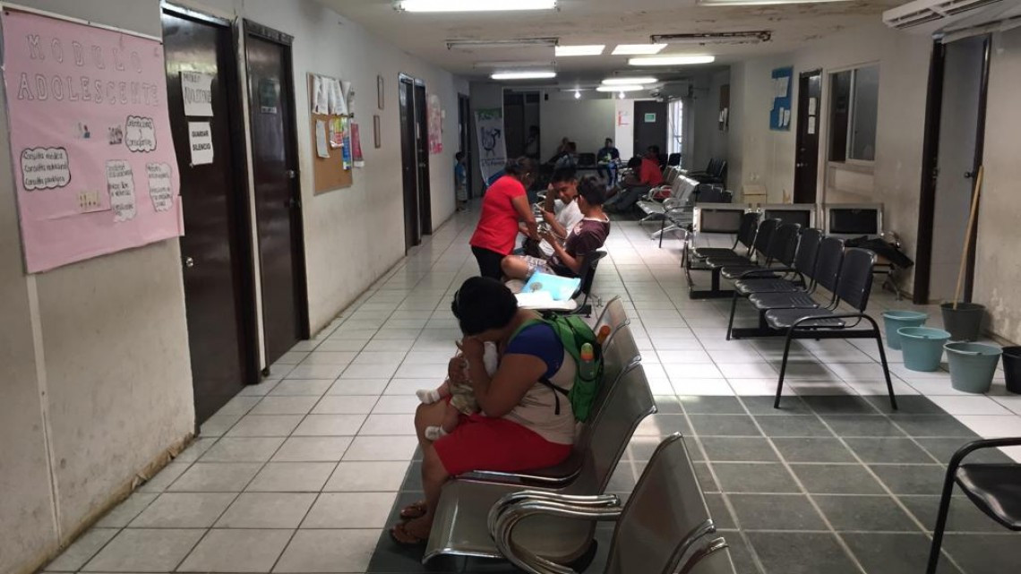 Se da mantenimiento a centros de salud que corresponden a la jurisdicción número 12