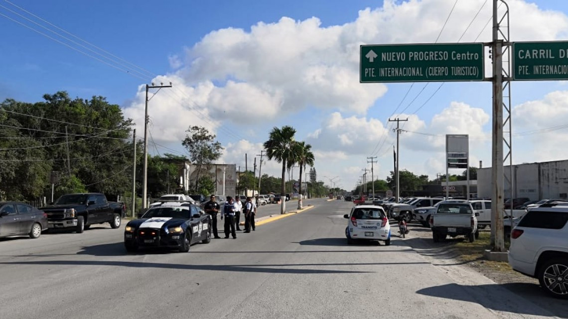 Agricultores del norte de Tamaulipas bloquean puente de Nuevo Progreso