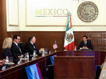 Pompeo se reunirá con EPN, Videgaray y Ebrard