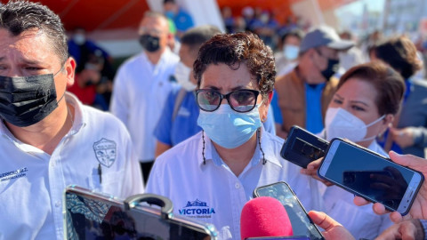 Marchan sindicalizados contra Lalo Gattás por incumplir acuerdos 