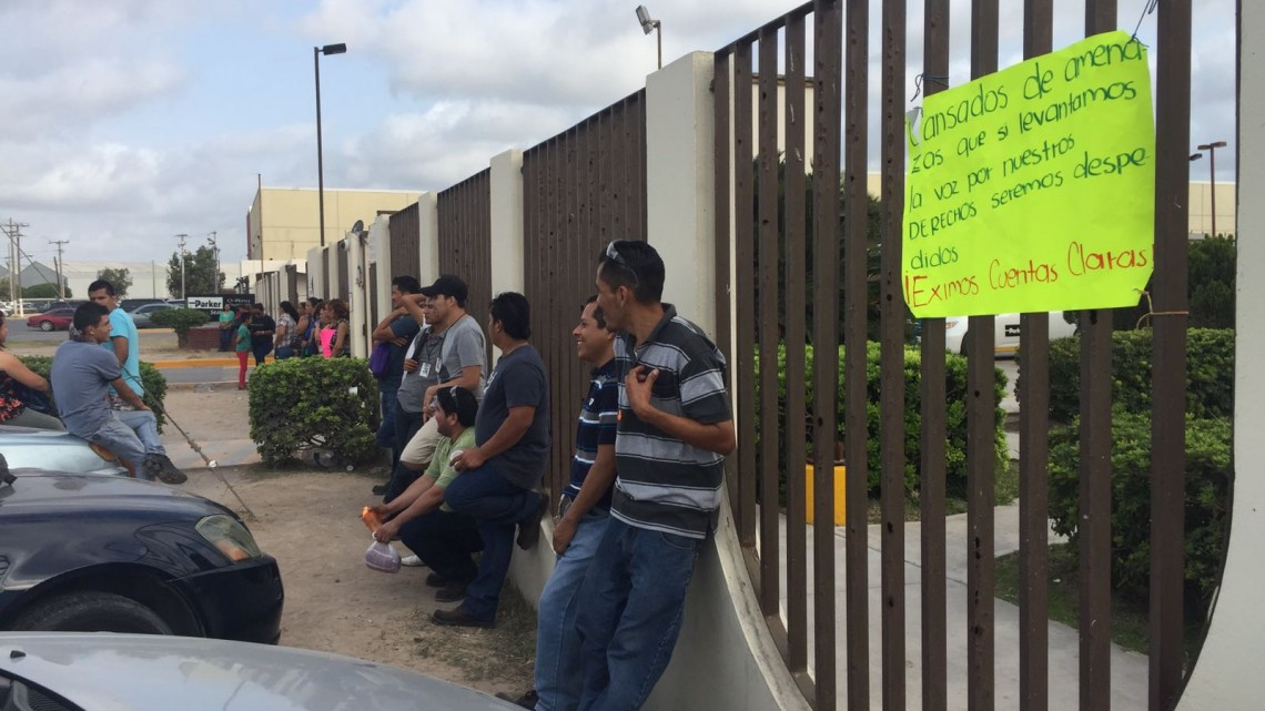 Estalla huelga en Parker