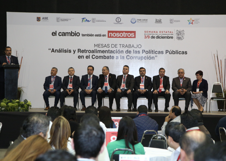 Se suma Tamaulipas a la Semana Nacional Anticorrupción