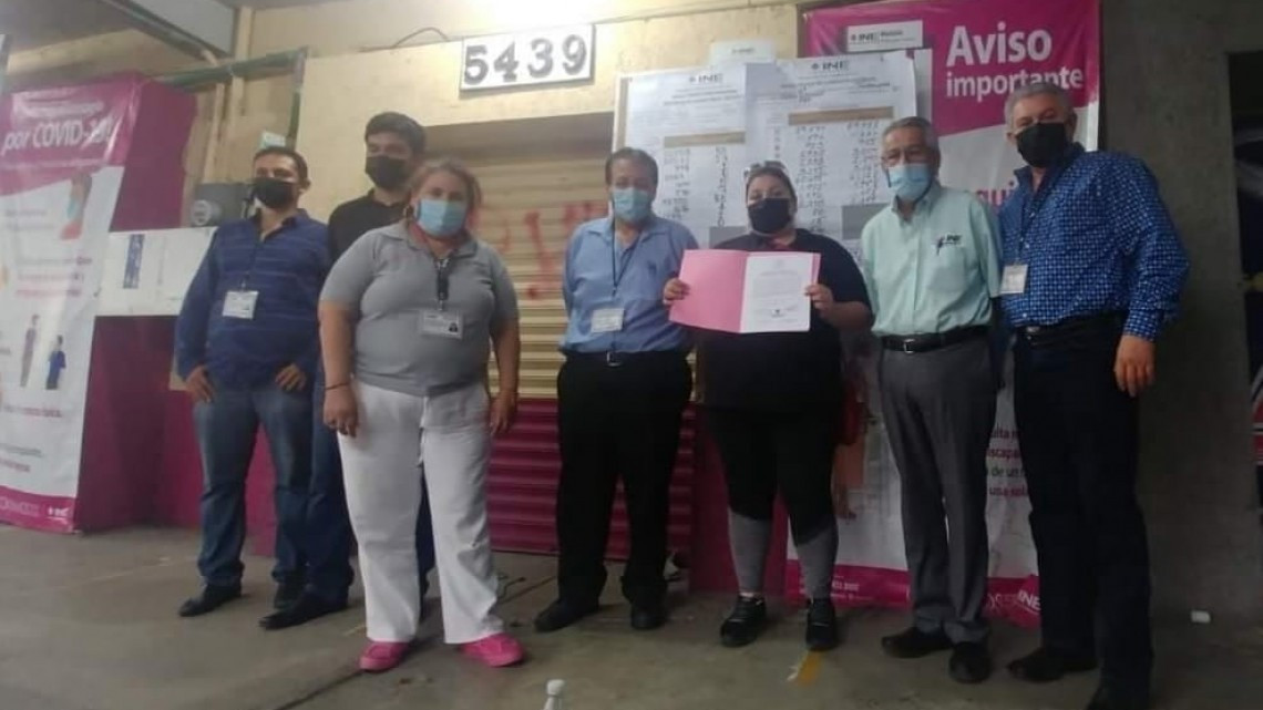 Entregan constancias a 8 de los 9 diputados federales electos en Tamaulipas