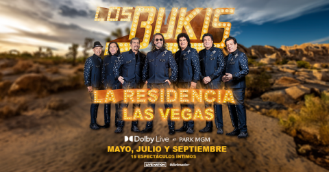 ¡Los Bukis hacen historia! Anuncian su residencia en Las Vegas