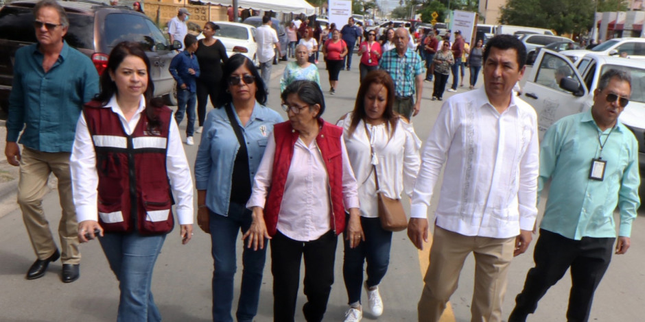 Anuncia Alcalde Mario López más pavimentación para Matamoros; entran en 2023 la Benjamín Gaona y la Uniones