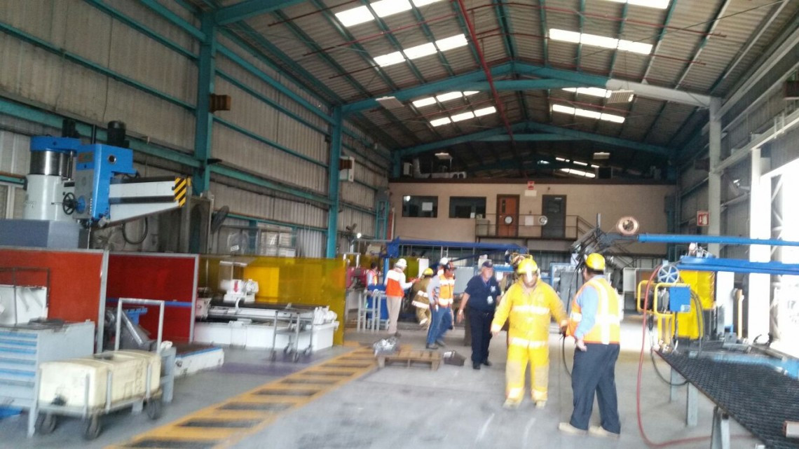 Se registra incendio en maquiladora del Parque Industrial Reynosa