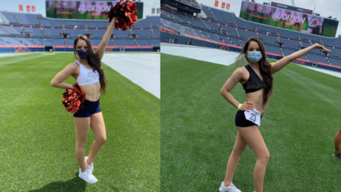 Denver contrata a porrista mexicana, Daniela Zubia