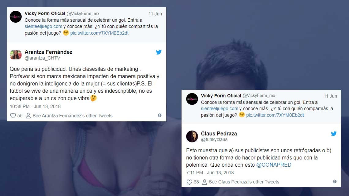 Vicky Form causa polémica con sus panties mundialistas