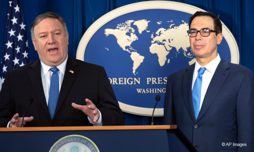  Por programa de armas químicas, EU anuncia nuevas sanciones a Irán 