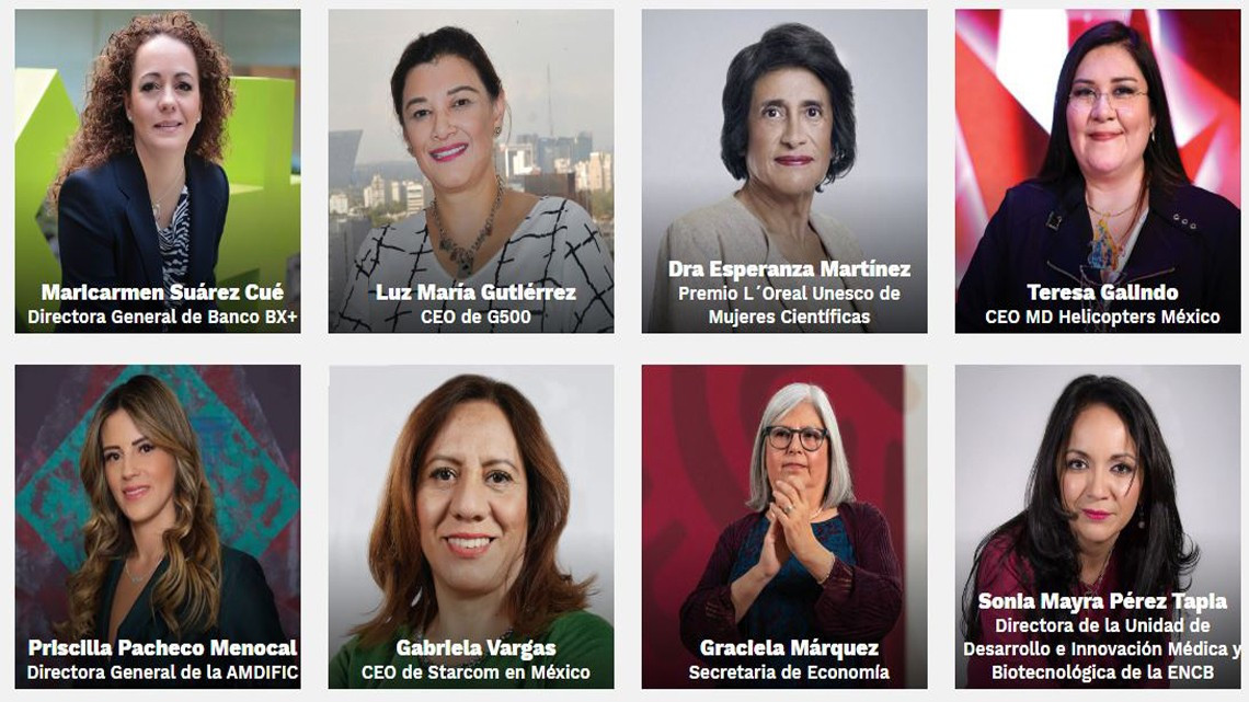 Ellas son las 100 mujeres mexicanas más poderosas del 2020, según la revista Forbes