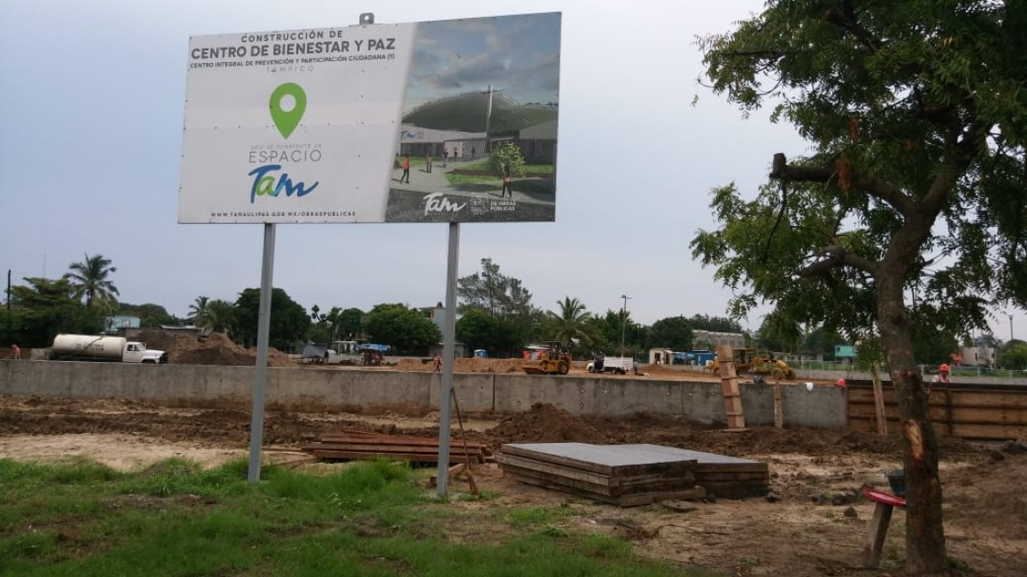 Paran en la Borreguera obra del Centro de Bienestar y Paz