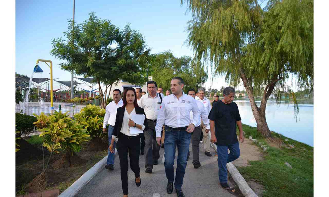 Apuesta Adrián Oseguera por más espacios para la familias maderenses