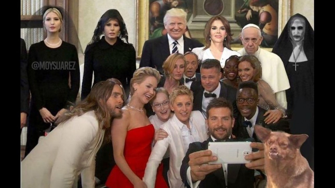 La visita de los Trump al Papa en memes