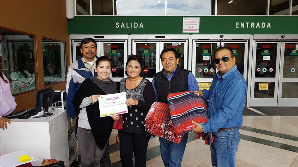 Realizan campaña "Abrigando Familias con Amor"