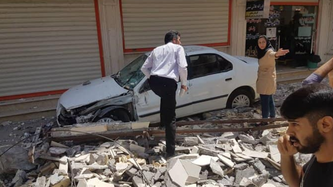 Sismo de 5.7 deja un muerto y 20 heridos en Irán 