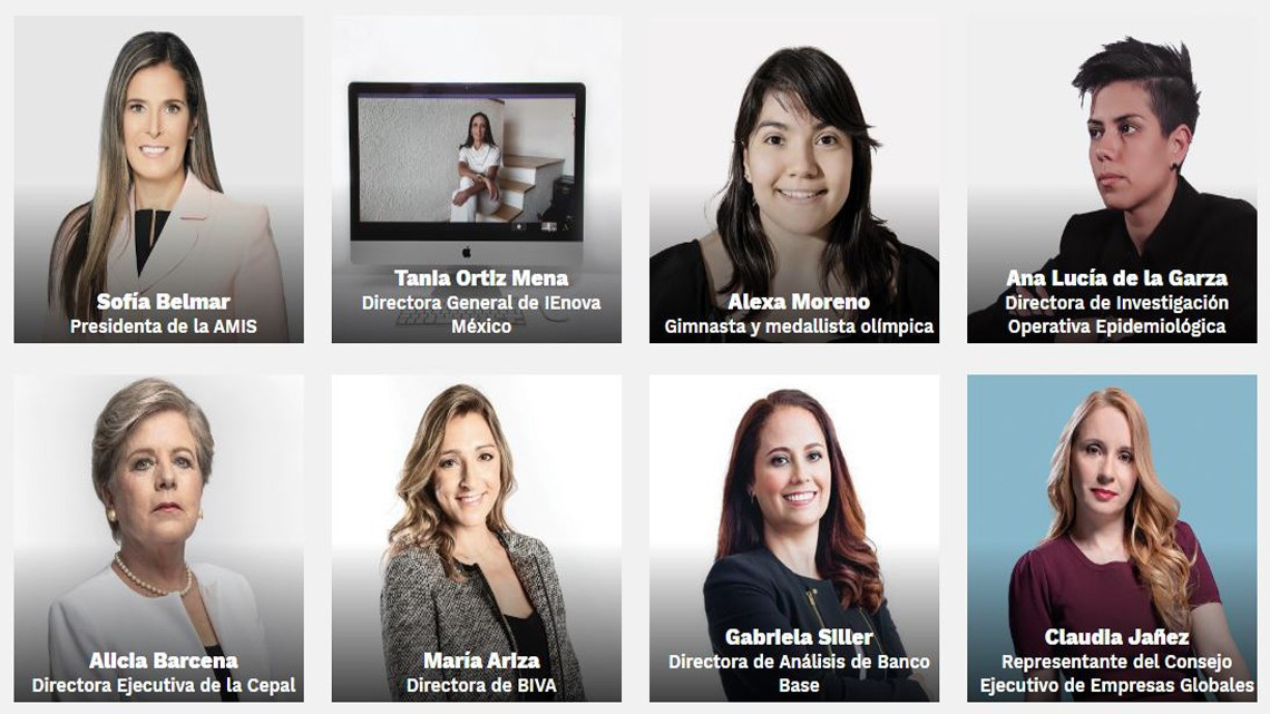 Ellas son las 100 mujeres mexicanas más poderosas del 2020, según la revista Forbes