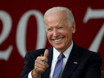 Joe Biden en busca de la presidencia