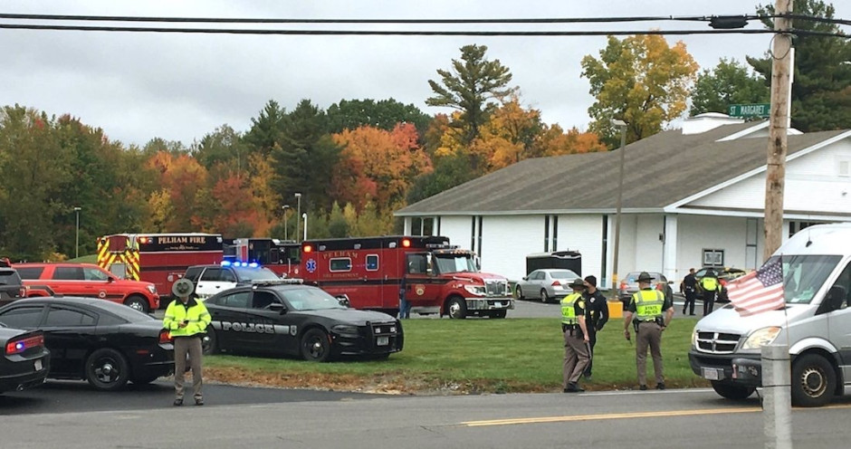 Cuatro heridos tras tiroteo en una iglesia de Nuevo Hampshire