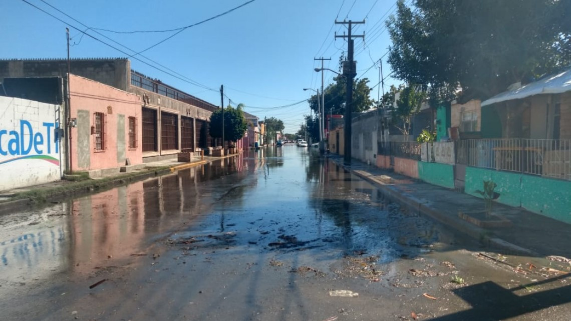 Árboles caídos, un incendio y ligeros acumulamientos de agua, deja frente frío