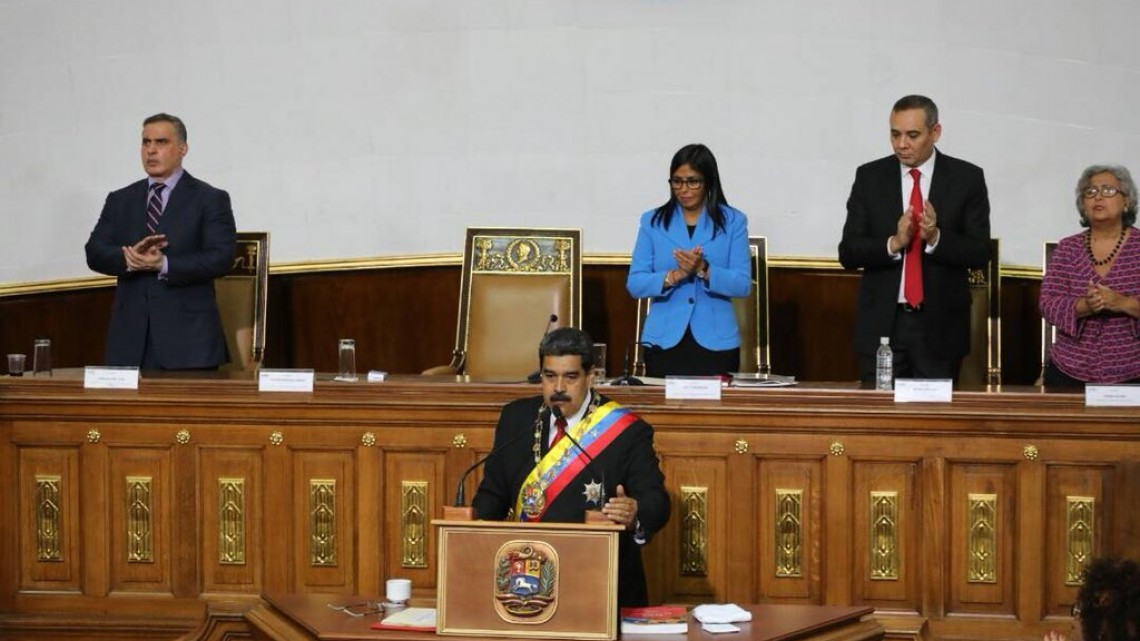 Nicolás Maduro jura como presidente de Venezuela