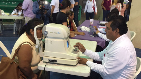 Arranca tercera Campaña Oftalmológica en Tampico