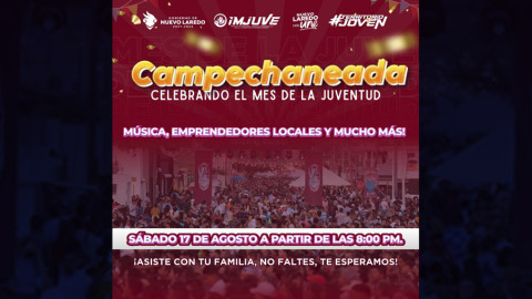 Todo listo para campechaneada de IMJUVE NLD