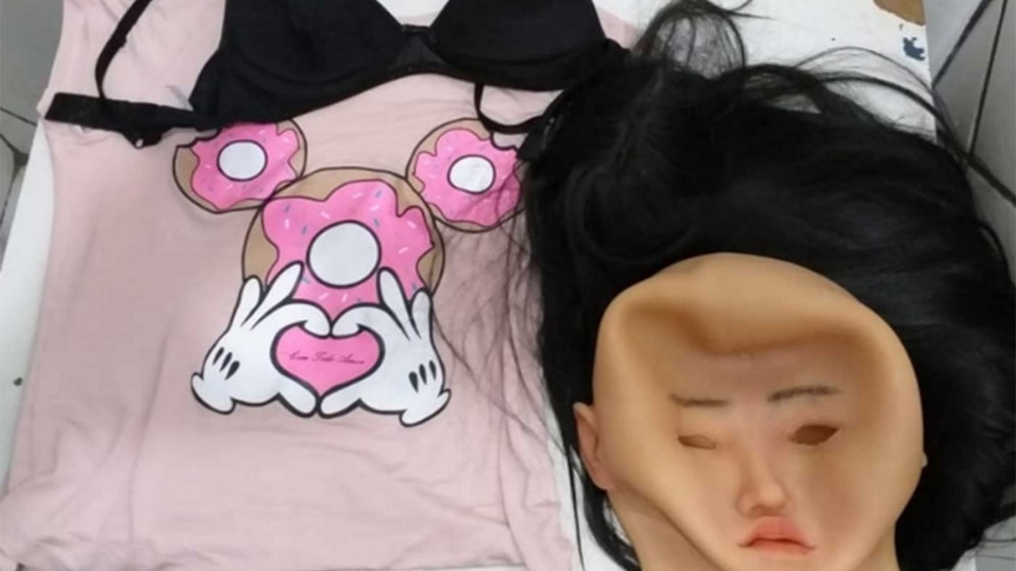 Intenta escapar de prisión disfrazado de mujer