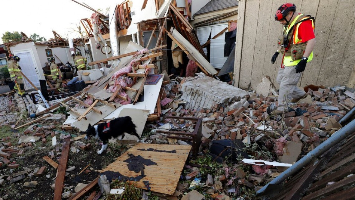 Tornado causa destrozos en Dallas 
