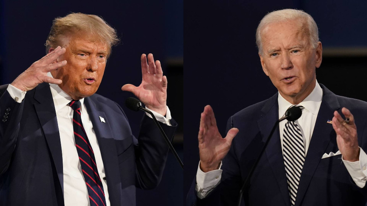 Silenciaran micrófonos de Biden y Trump en siguiente debate presidencial 