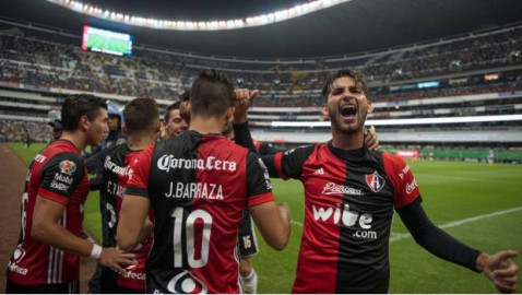 Atlas vence 1-0 al América y sigue invicto en Copa MX