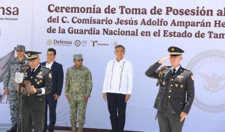 Guardia Nacional, determinante para mantener la gobernabilidad y la paz en Tamaulipas: Gobernador