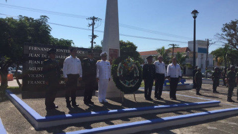 Recuerdan en Madero con honores a los Niños Héroes de Chapultepec
