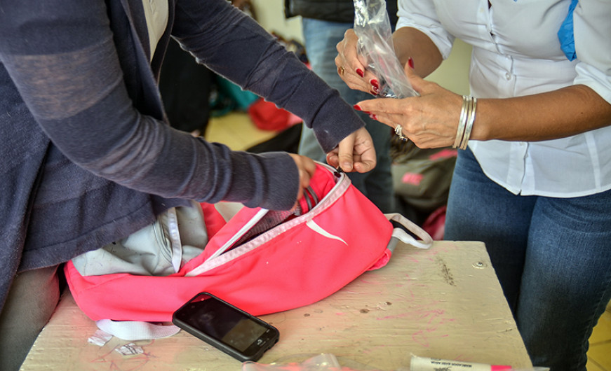 Iniciarán 'operación mochila' en escuelas 